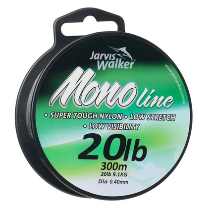 Jarvis Walker Mono Line spool with 20 lb, 300 m nylon fishing line