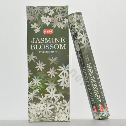 HEM incense sticks box and cylinder with jasmine blossom floral print