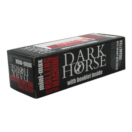 Dark Horse mini rolling machine in retail box, with booklet inside
