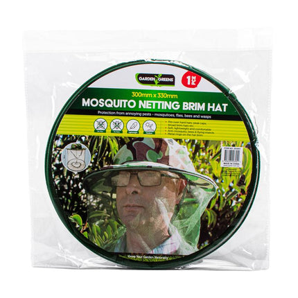 Mosquito net brim hat package with camouflage camouflage-brim design and mesh net