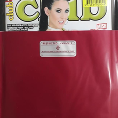 Premium single magazine pack, red glossy pouch with restricted label on front