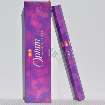 Hem Opium hexa incense sticks with purple patterned gift box