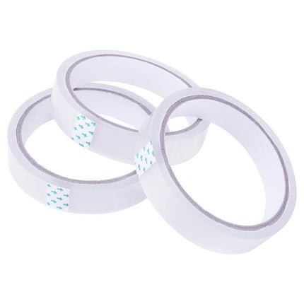 Sellotape clear tape rolls, 3-pack, transparent adhesive tape on white cores