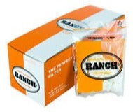 RANCH micro slim filter tips with orange tips in retail box