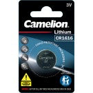 Camelion CR1616 3V lithium button cell battery blister pack, child-resistant design