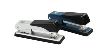Metal full-strip stapler 24/6 & 26/6, two-tone body with black top handles.