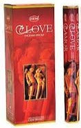 Red LOVE incense sticks box with printed scene, 120-count hexagonal sticks set