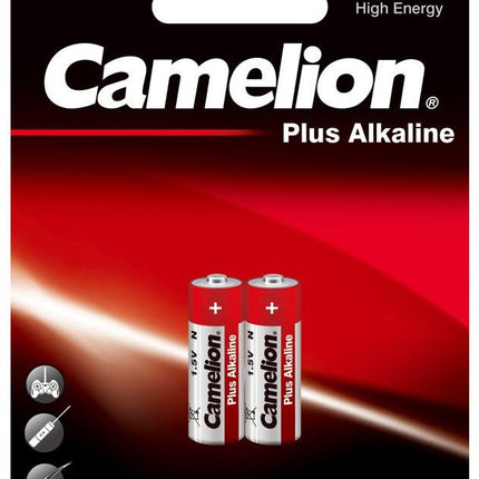 Camelion Plus alkaline N-BP2 batteries, blister pack with N-cell size