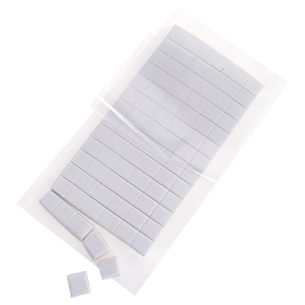 Blu Tak Power Tack sticky tack squares, 75g, in clear plastic pack