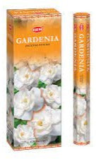 Gardenia incense sticks set: 120-count box with one stick