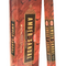 HEM amber sandal incense box with two incense sticks, dark brown