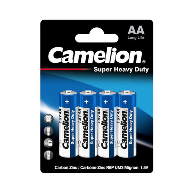 Camelion Super Heavy Duty AA Battery BP4