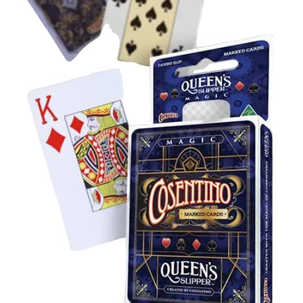 Cosentino magic playing card deck with scattered K and 7 cards