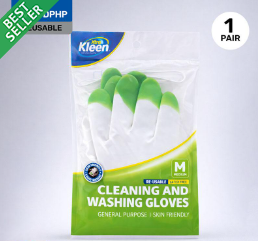 Package for cleaning and washing gloves, general purpose; 1 pair shown