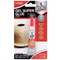 Gel super glue repair blister pack with red nozzle, 5 g, dries clear